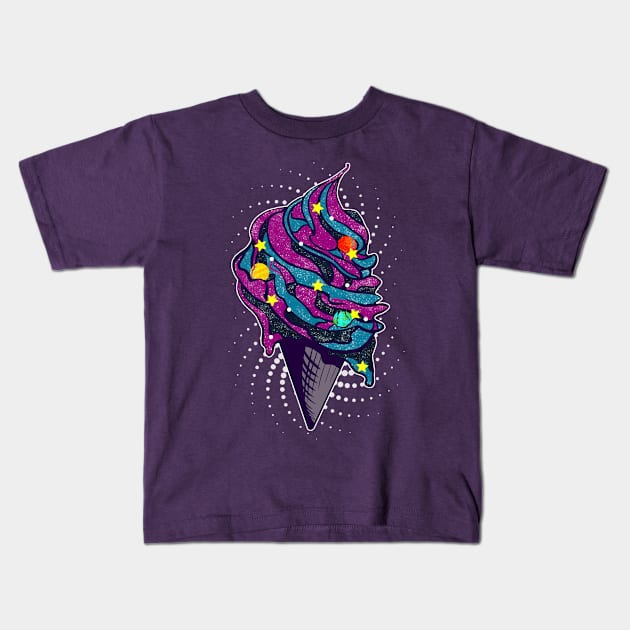 Sweet Space Kids T-Shirt by RileyRiot